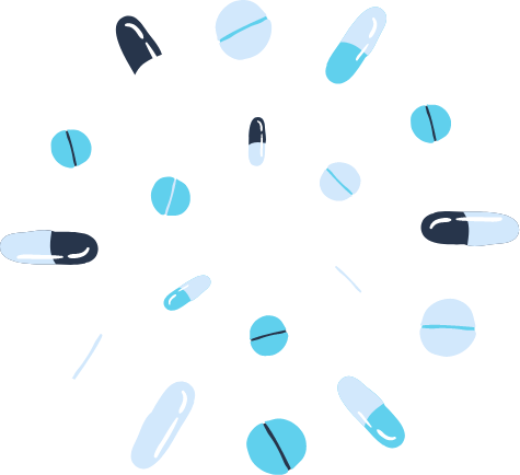 icon with different medications